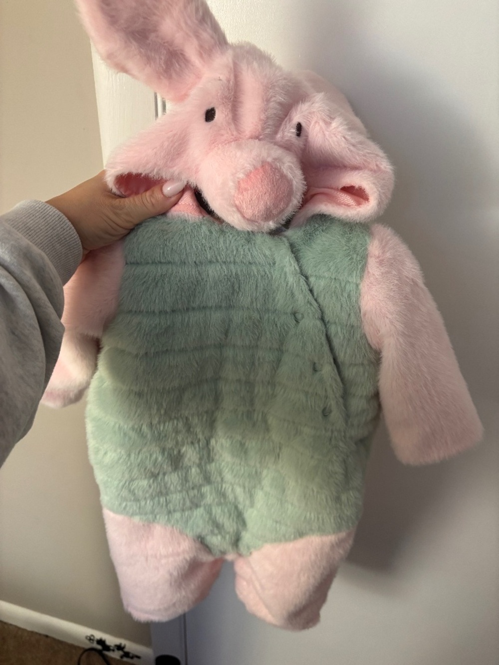 Pottery barn kids Winnie the Pooh piglet costume size 0 to 6 months